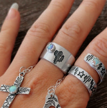 Load image into Gallery viewer, Saguaro Ring - Purple Opal
