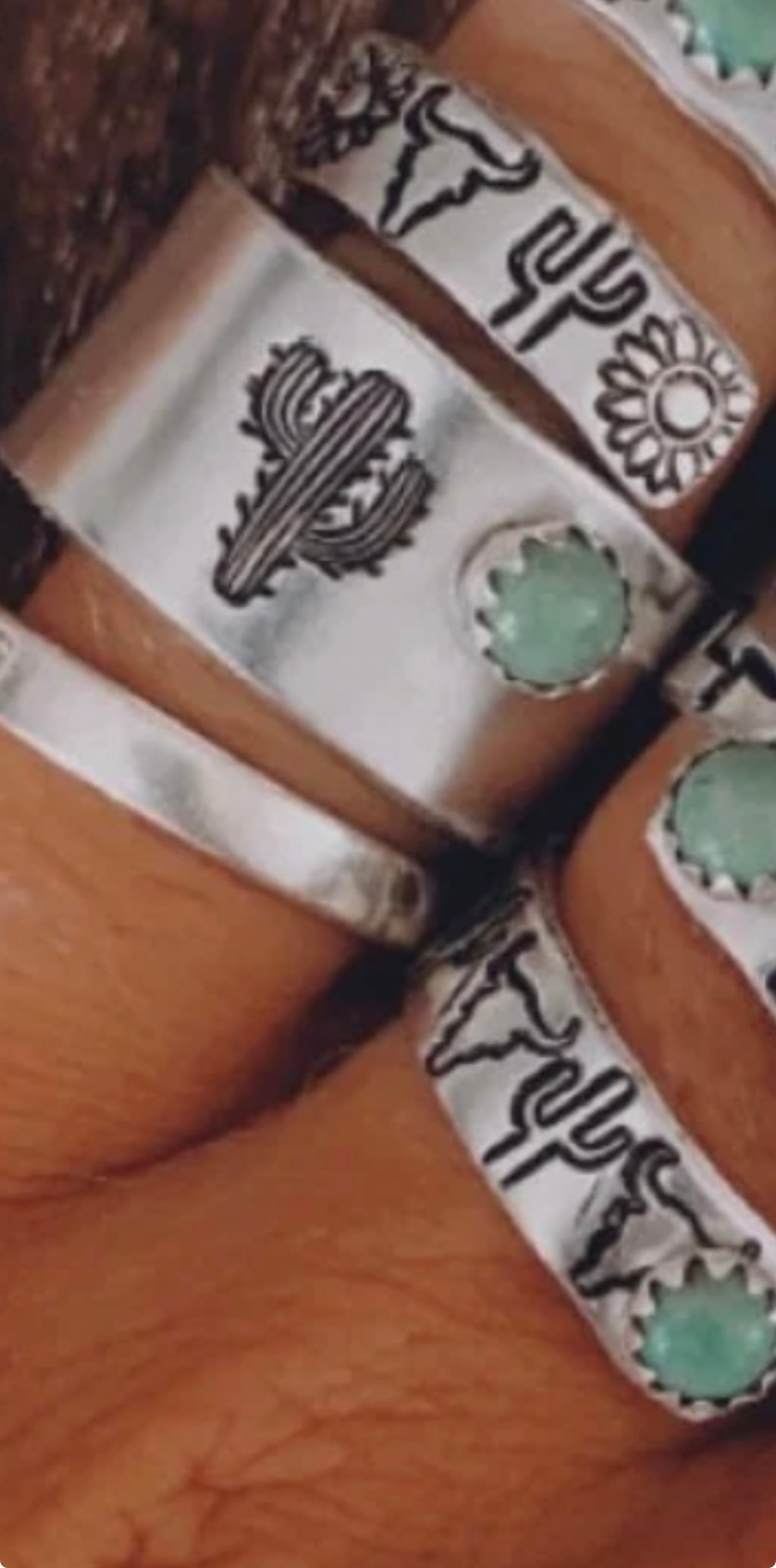 Saguaro Ring - Turquoise