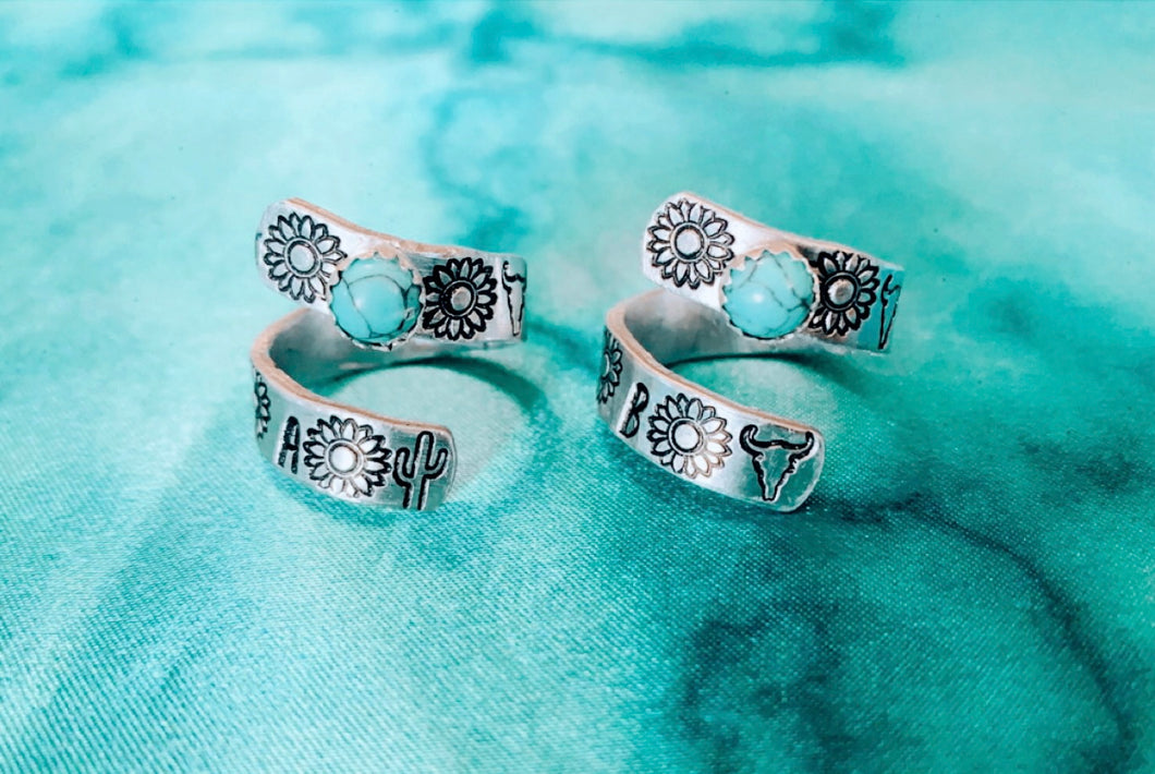 Sunflower initial ring